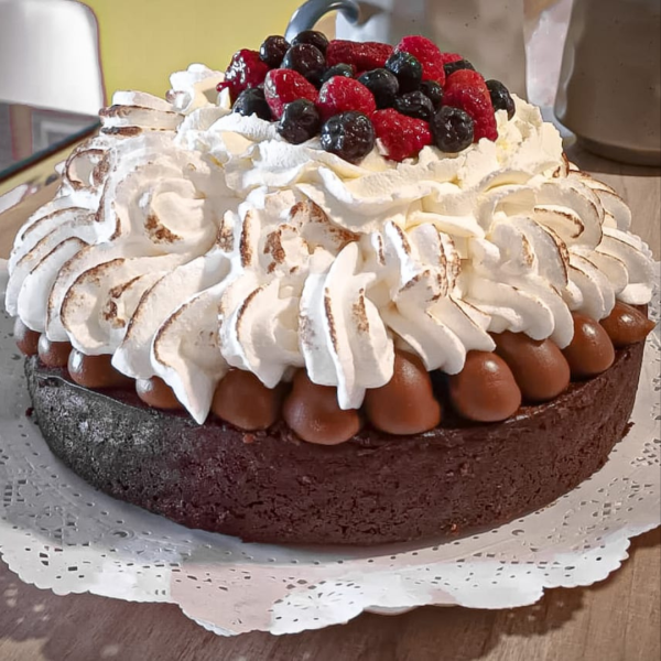 Torta Brownie Keto